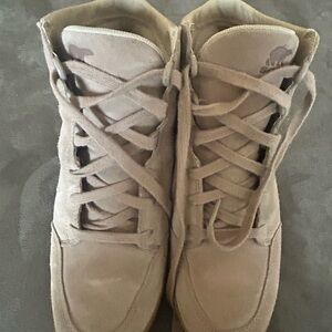 Sorel Women's Beige High-Top Sneakers